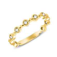 Load image into Gallery viewer, 14K Gold Multi Single Round Diamond Ring
