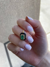 Load image into Gallery viewer, 14K Yellow Gold Diamond And Emerald Ring
