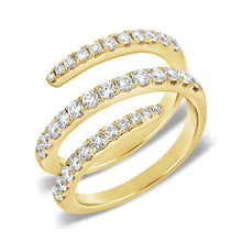 Load image into Gallery viewer, 14K Gold Diamond Pinky Ring
