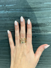Load image into Gallery viewer, 14K Yellow Gold Diamond Love Ring
