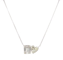 Load image into Gallery viewer, 14K Gold Double Diamond Necklace
